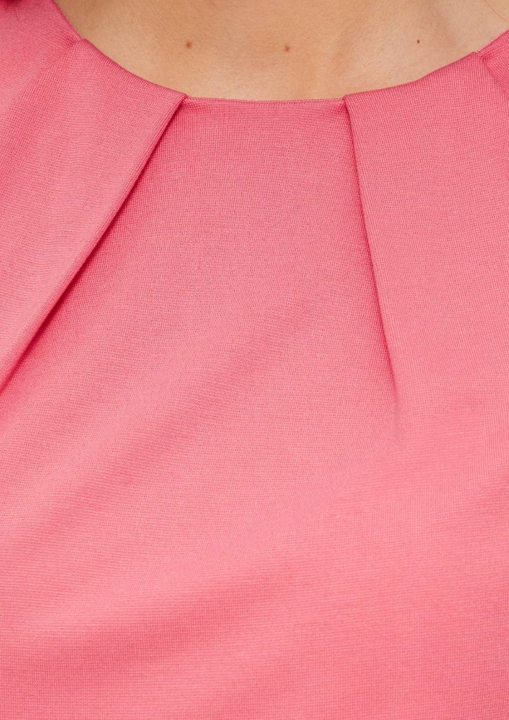 S.Oliver Kleid Aus Interlockjersey Mit Raff-Details