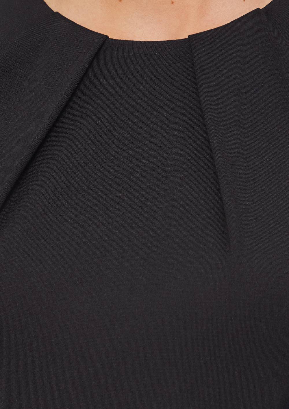 S.Oliver Kleid Aus Interlockjersey Mit Raff-Details