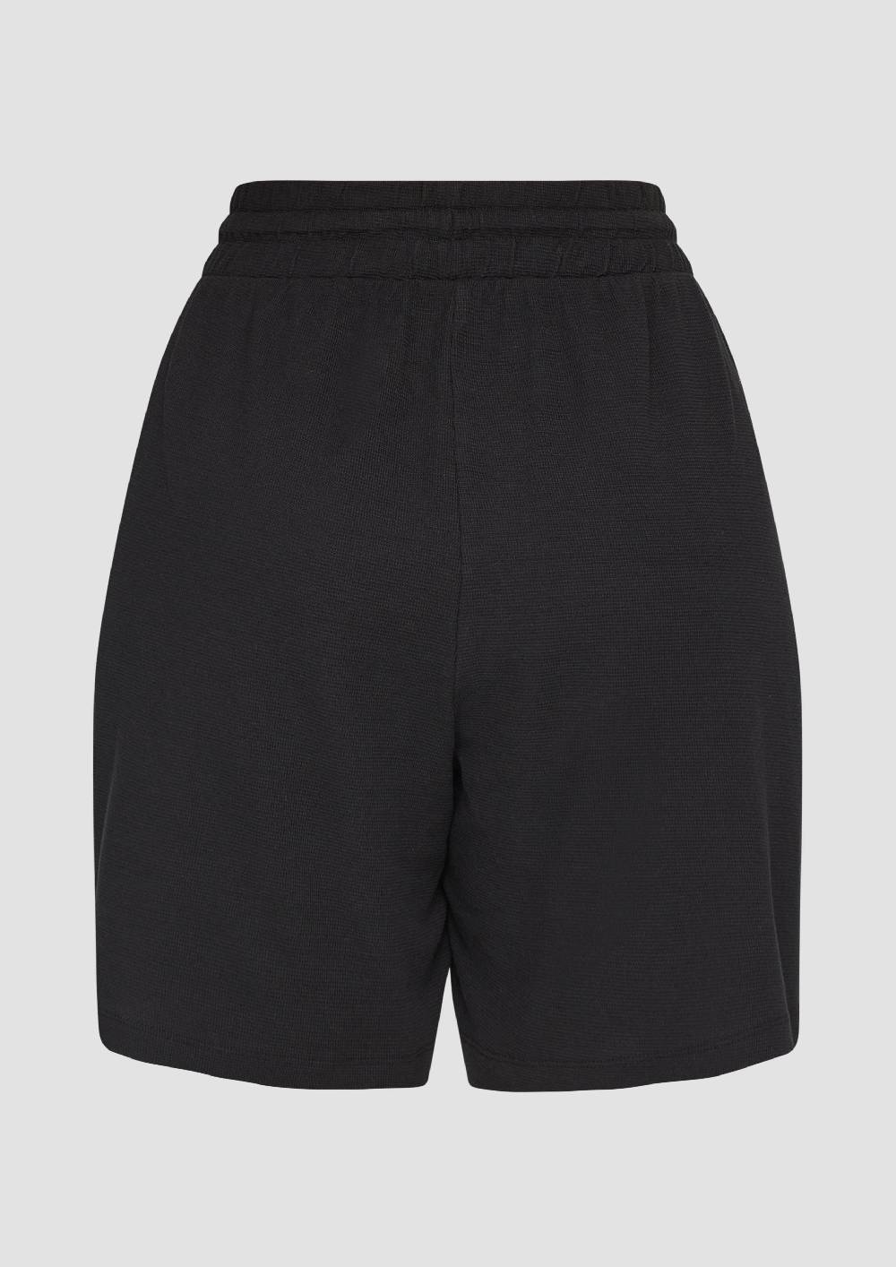 S.Oliver Kurze Hose Mit Elastikbund Und Waffelpiqué-Struktur