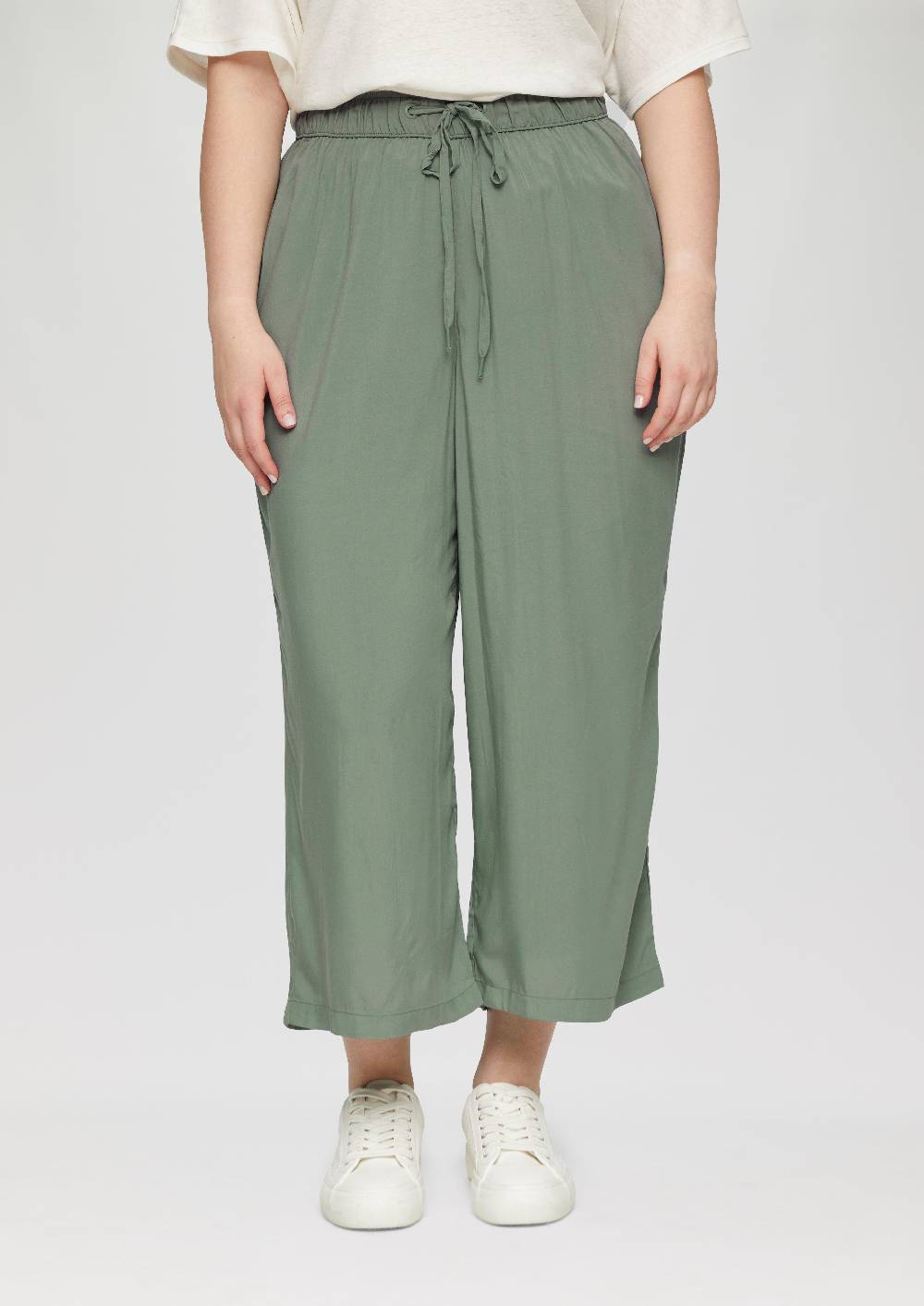 S.Oliver Kurze Hose Mit Elastischem Bund Aus Viskose
