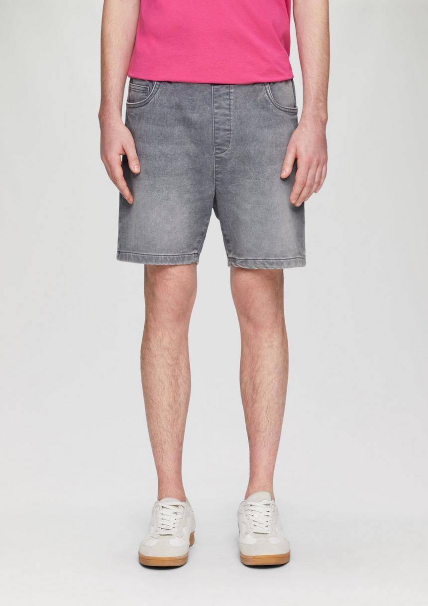 S.Oliver Kurze Jeans-Jogger / Regular Fit / Mid Rise / Baumwollstretch