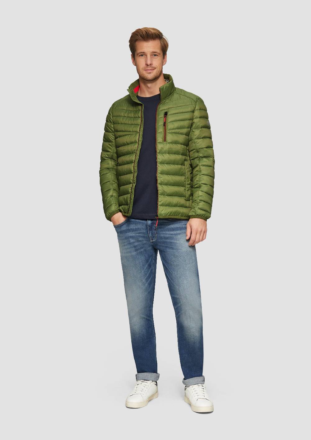 S.Oliver Leicht Wattierte Steppjacke Aus Recyceltem Polyester