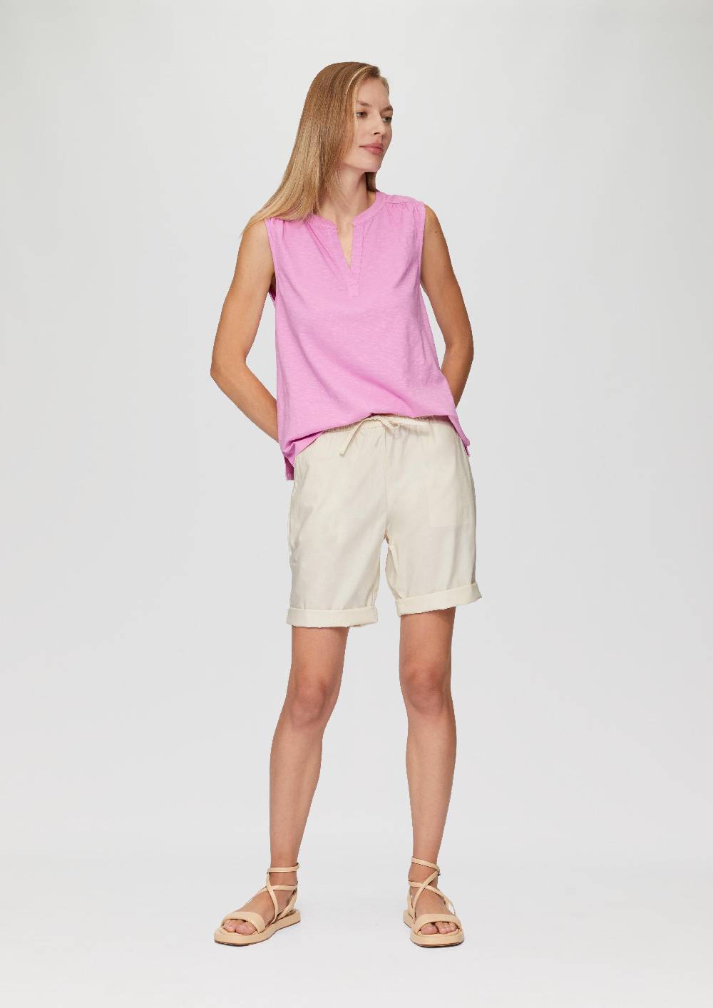 S.Oliver Leichte Shorts Mit Elastikbund Aus Lyocellmix
