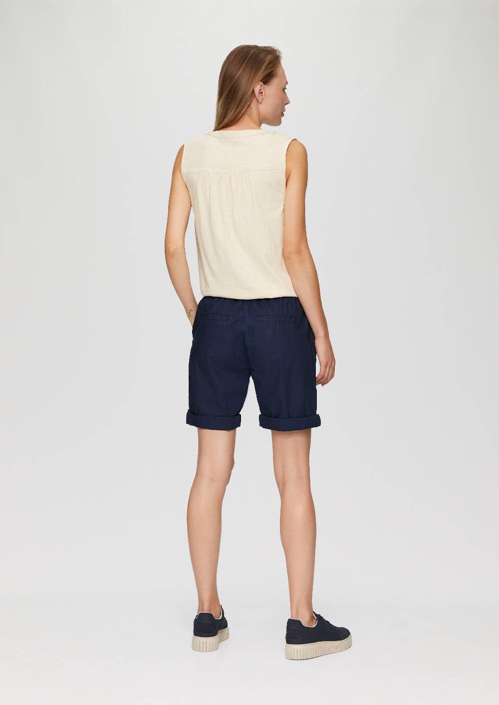 S.Oliver Leichte Shorts Mit Elastikbund Aus Lyocellmix