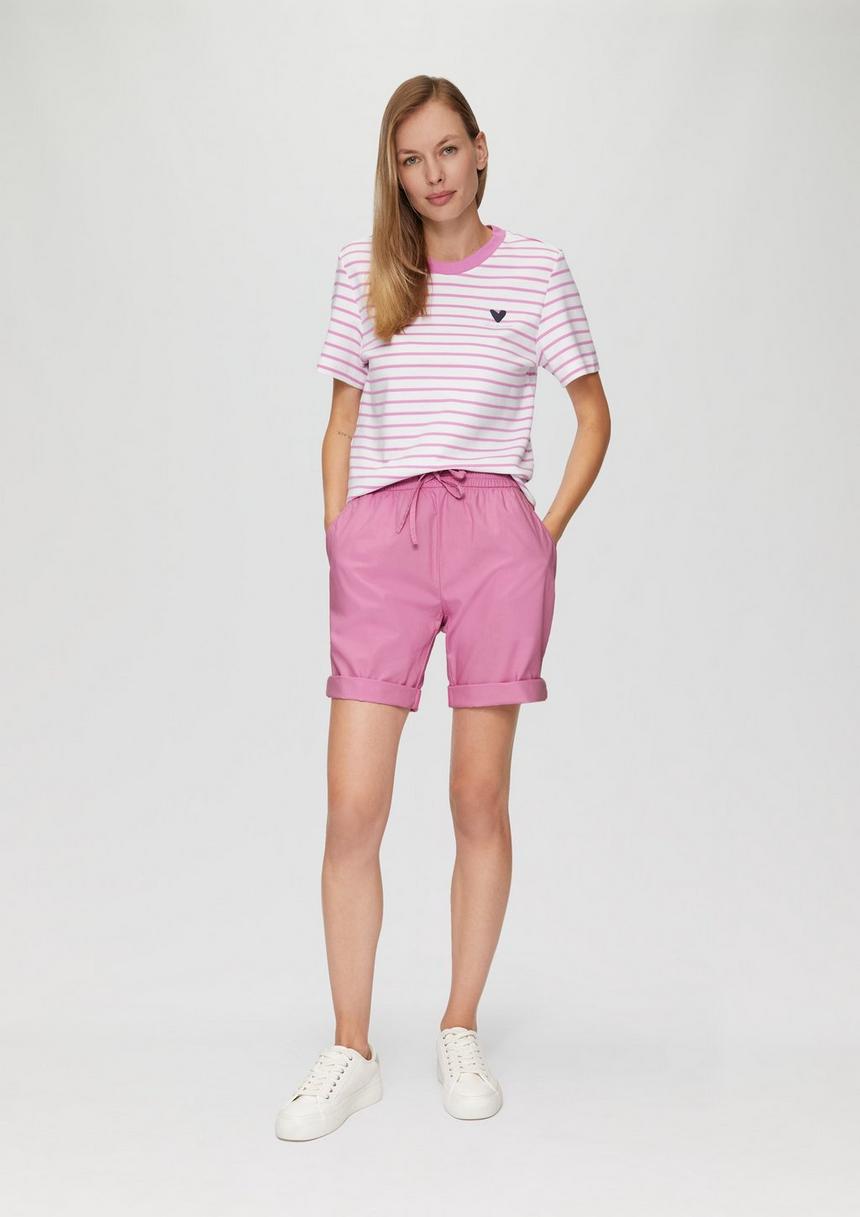 S.Oliver Leichte Shorts Mit Elastikbund Aus Lyocellmix