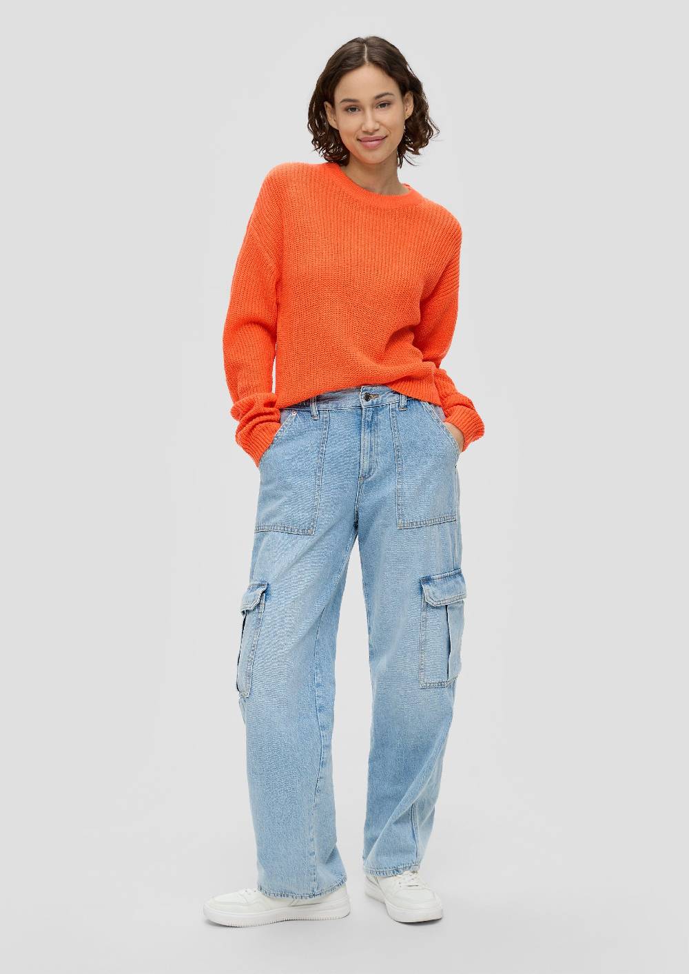 S.Oliver Leichter Sommerstrickpullover Im Relaxed Fit