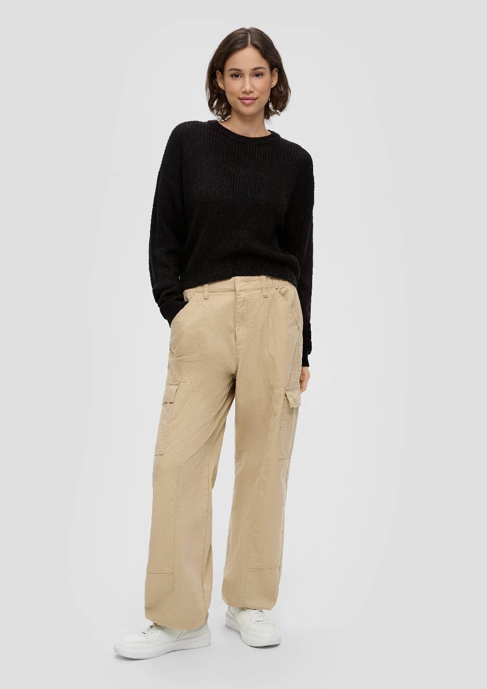 S.Oliver Leichter Sommerstrickpullover Im Relaxed Fit