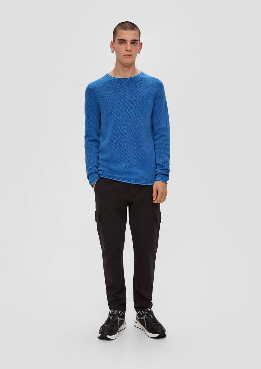 S.Oliver Leichter Strickpullover Mit Musterstruktur