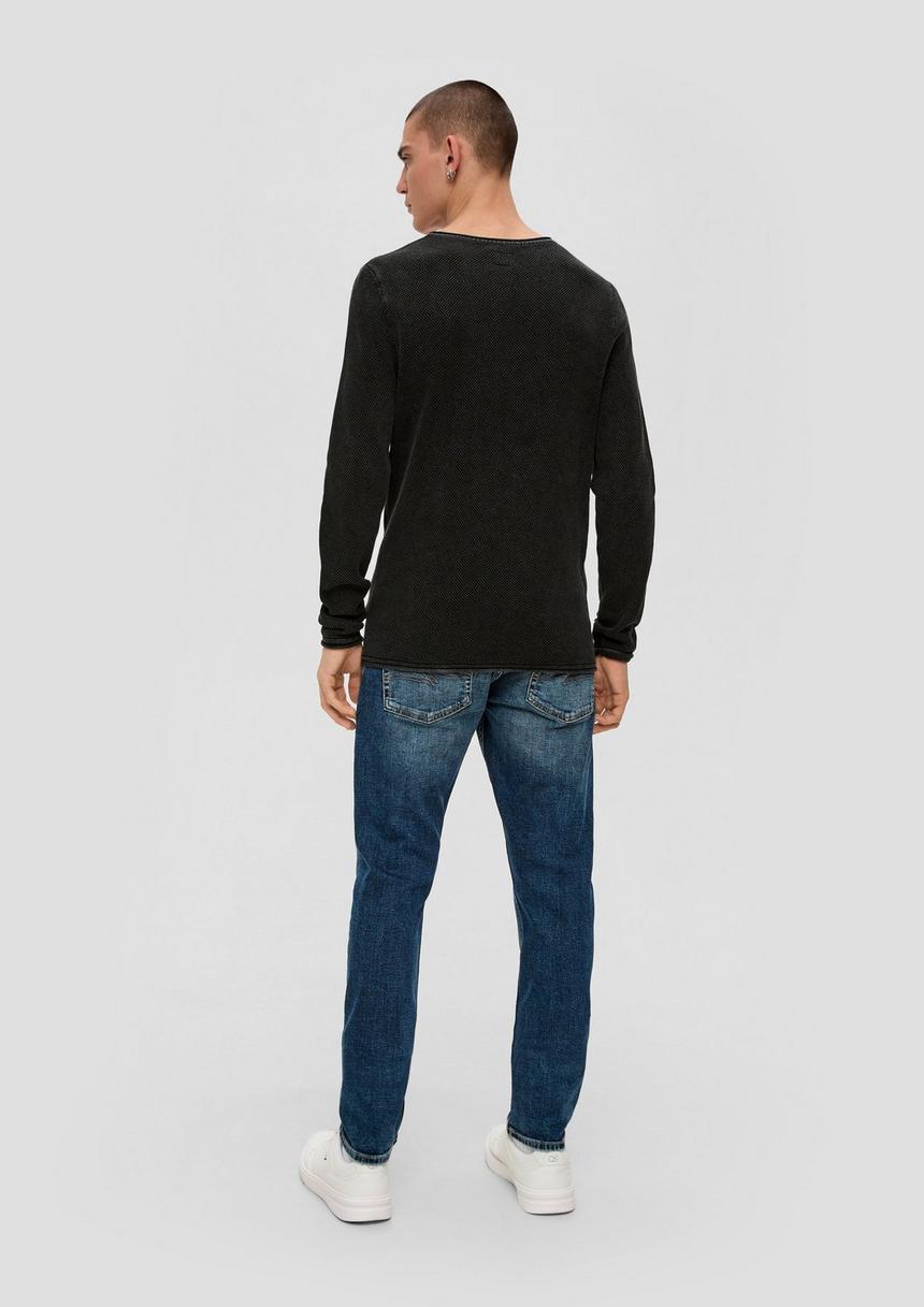 S.Oliver Leichter Strickpullover Mit Musterstruktur