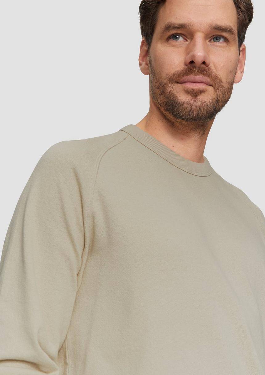 S.Oliver Leichtes Sweatshirt Mit Crewneck Und Raglanärmeln