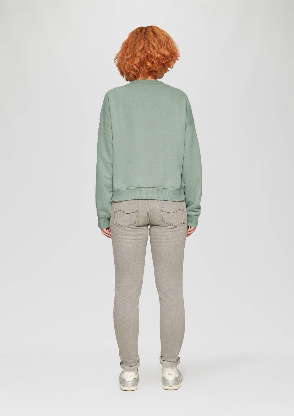 S.Oliver Lockeres Sweatshirt Mit überschnittener Schulter