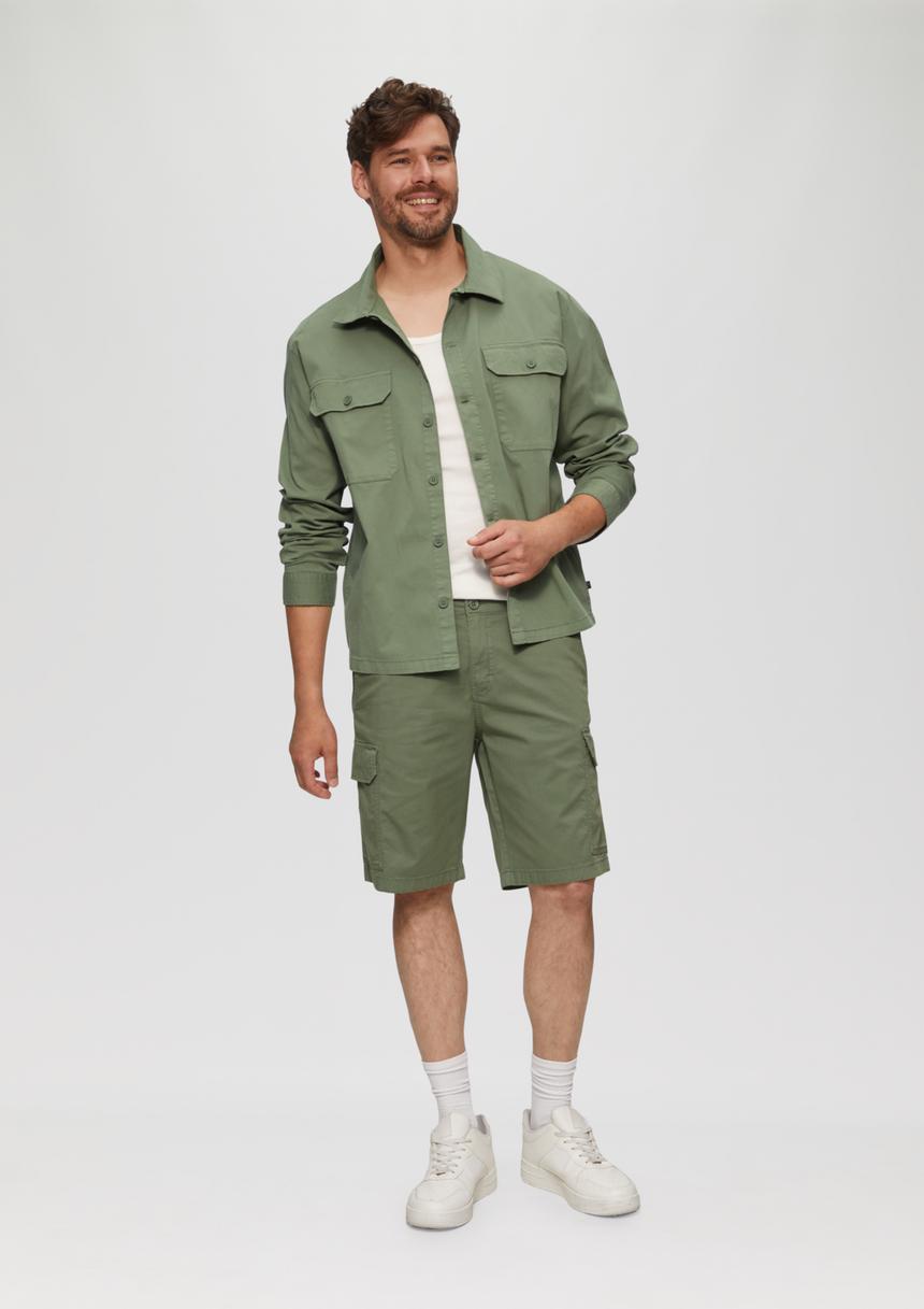 S.Oliver Overshirt Aus Baumwollstretch Im Relaxed Fit