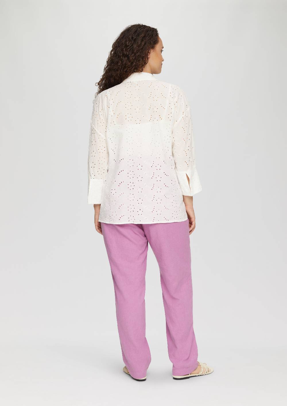 S.Oliver Oversized-Hemdbluse Mit überschnittenen Schultern