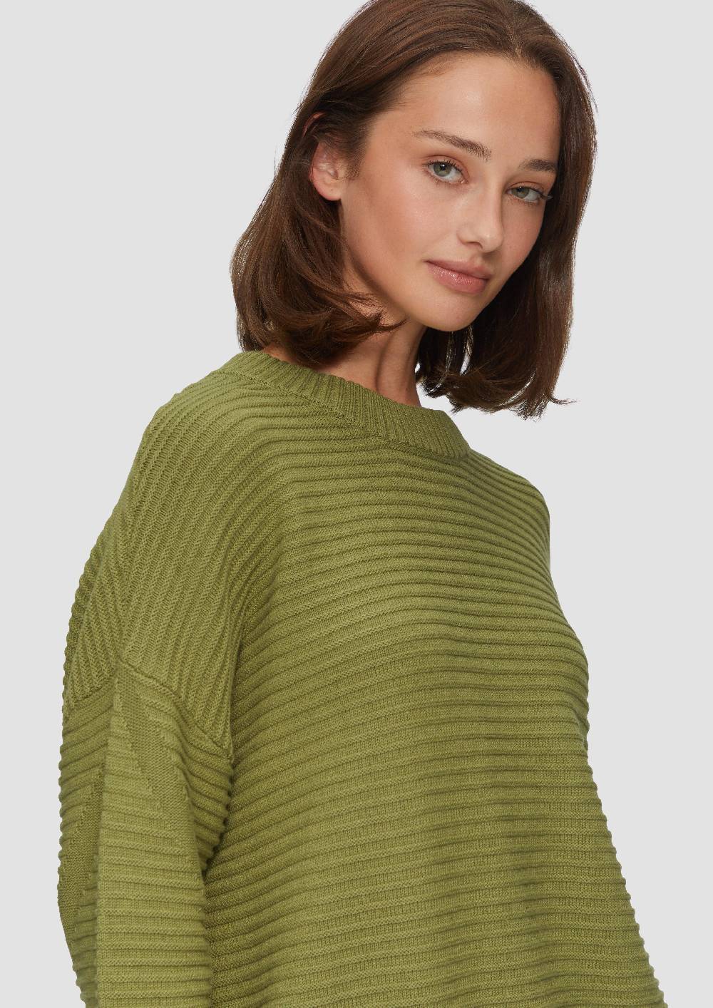 S.Oliver Oversized Strickpullover Mit Ottoman-Struktur