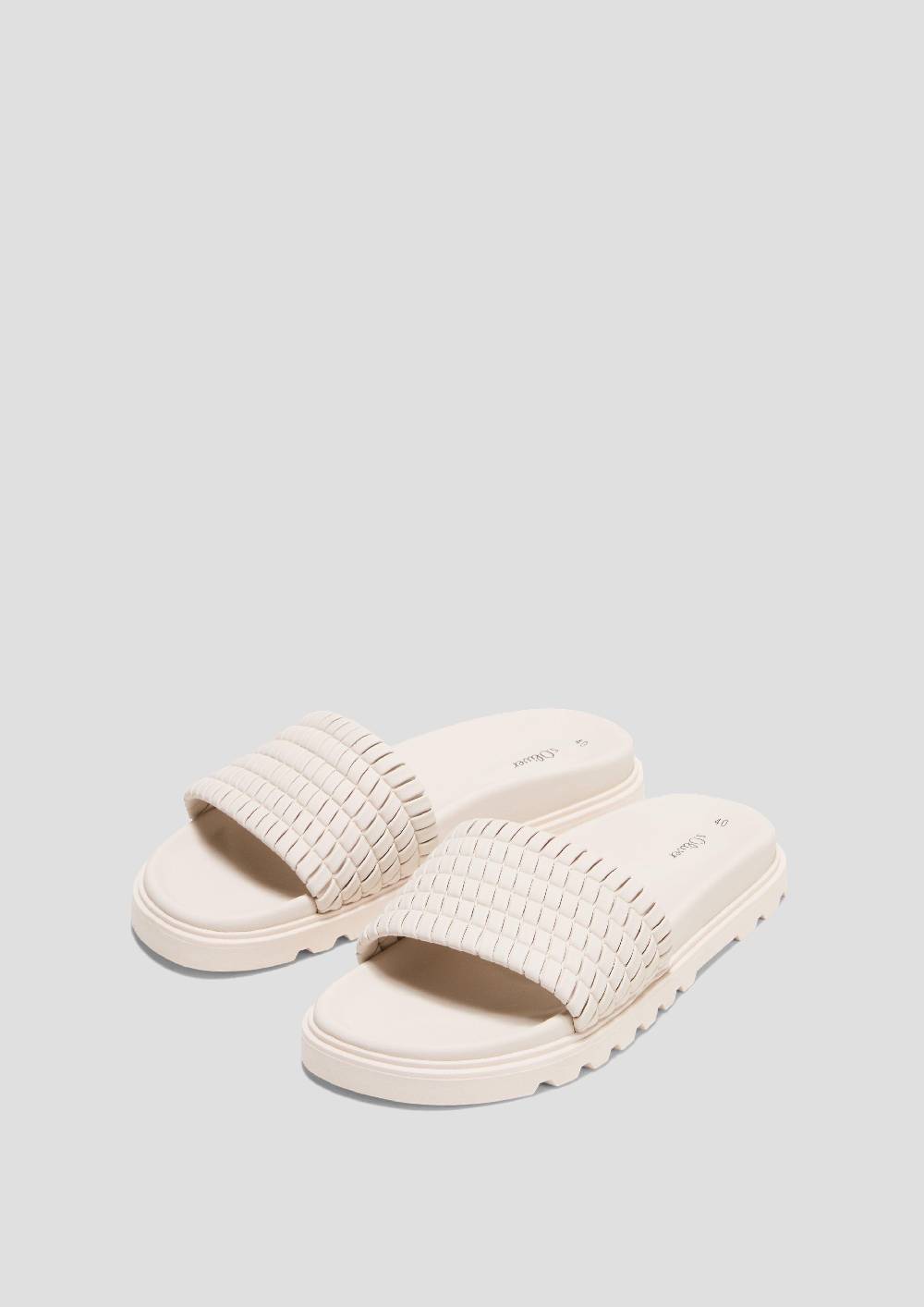 S.Oliver Pantoletten Mit Gepolsterter Sohle Und Riemen