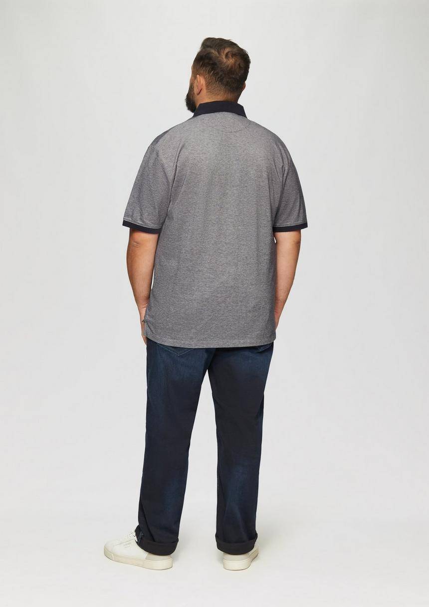 S.Oliver Poloshirt Aus Baumwollpiqué Mit Kontrast-Details