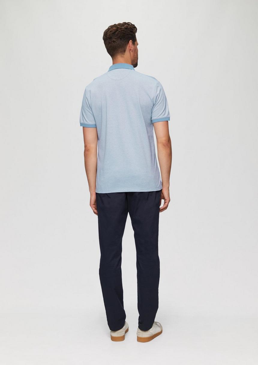 S.Oliver Poloshirt Aus Baumwollpiqué Mit Kontrast-Details