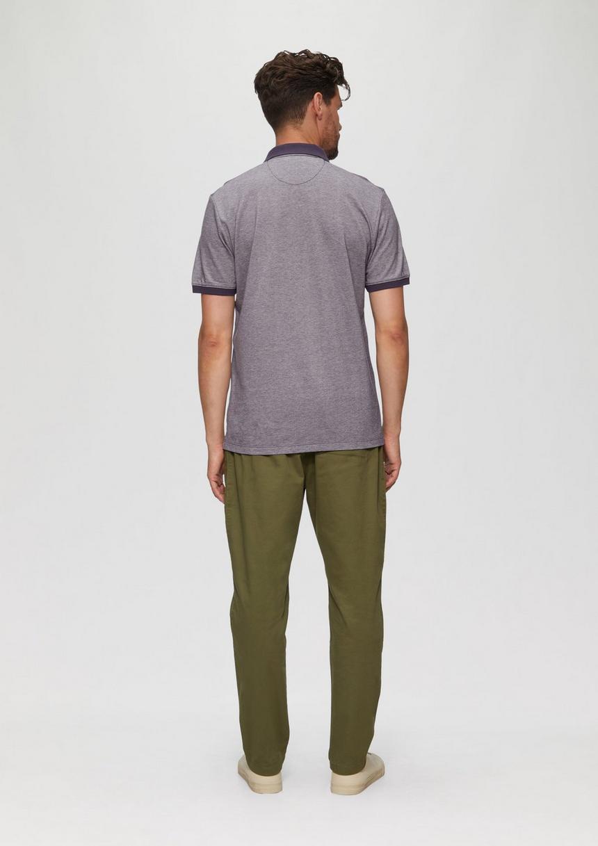 S.Oliver Poloshirt Aus Baumwollpiqué Mit Kontrast-Details