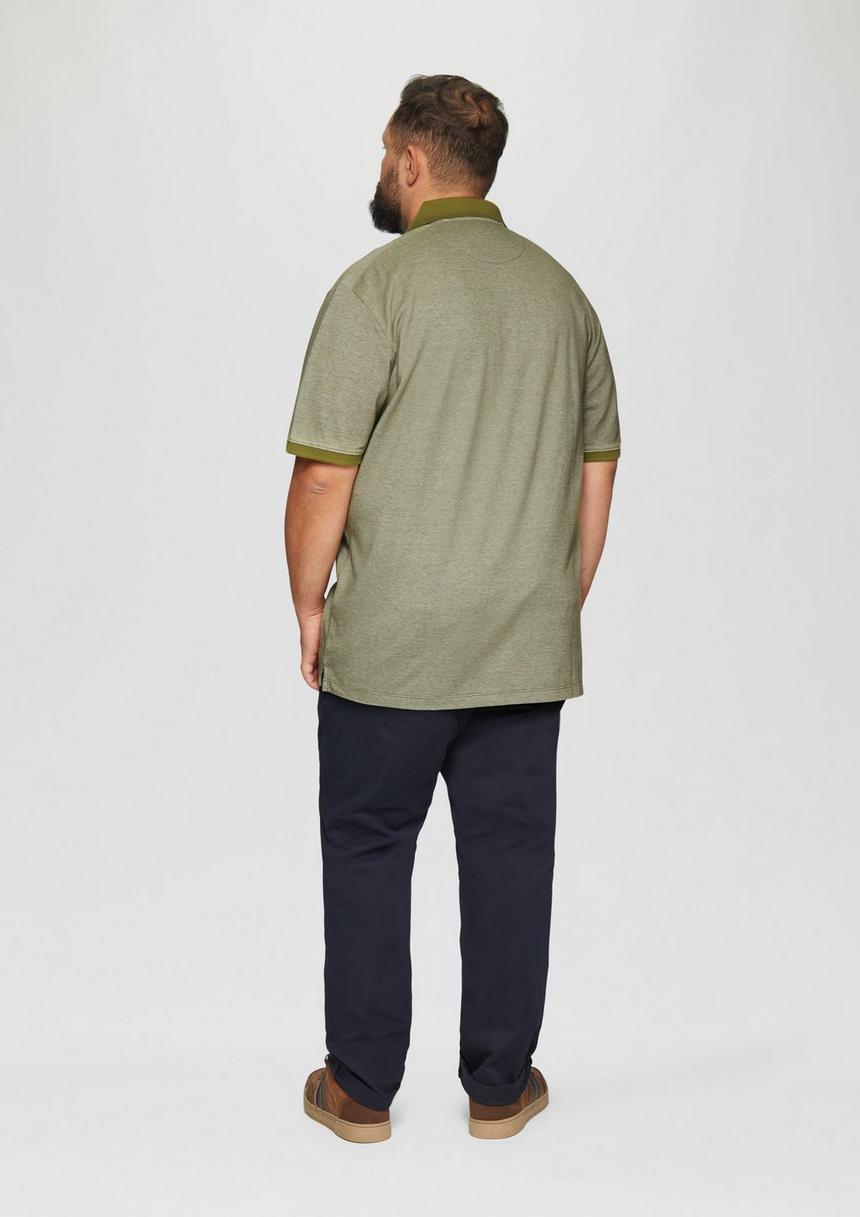 S.Oliver Poloshirt Aus Baumwollpiqué Mit Kontrast-Details