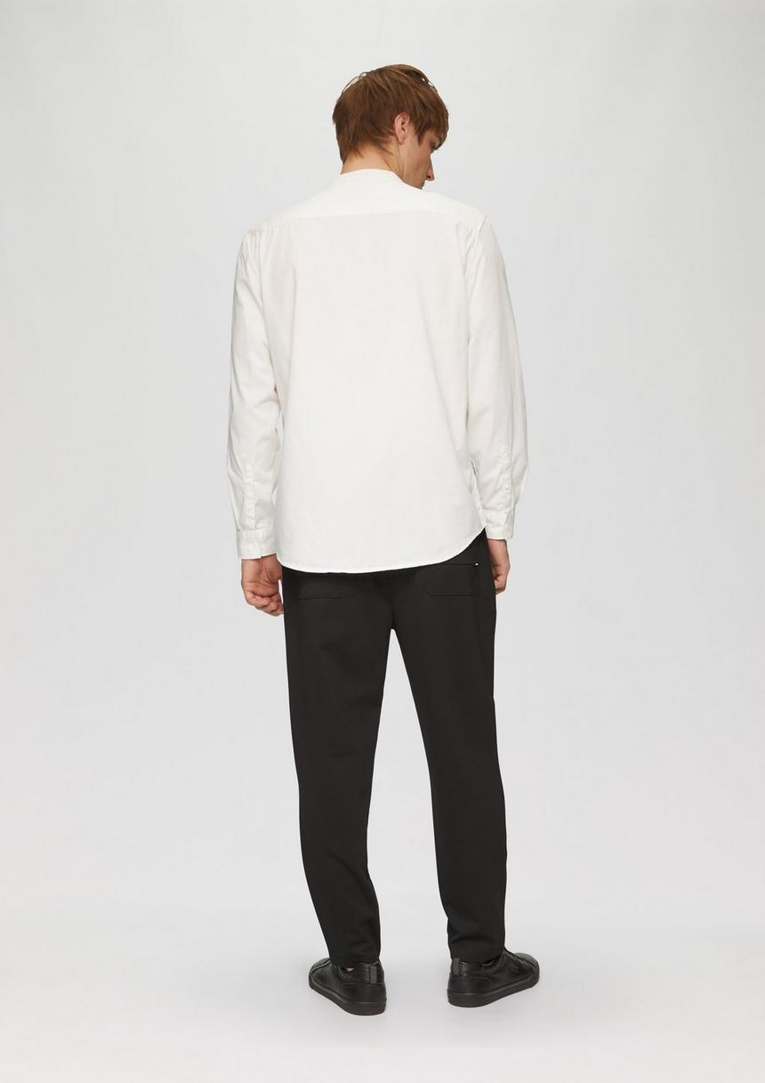 S.Oliver Regular Fit: Gewaschenes Hemd Mit Stickerei