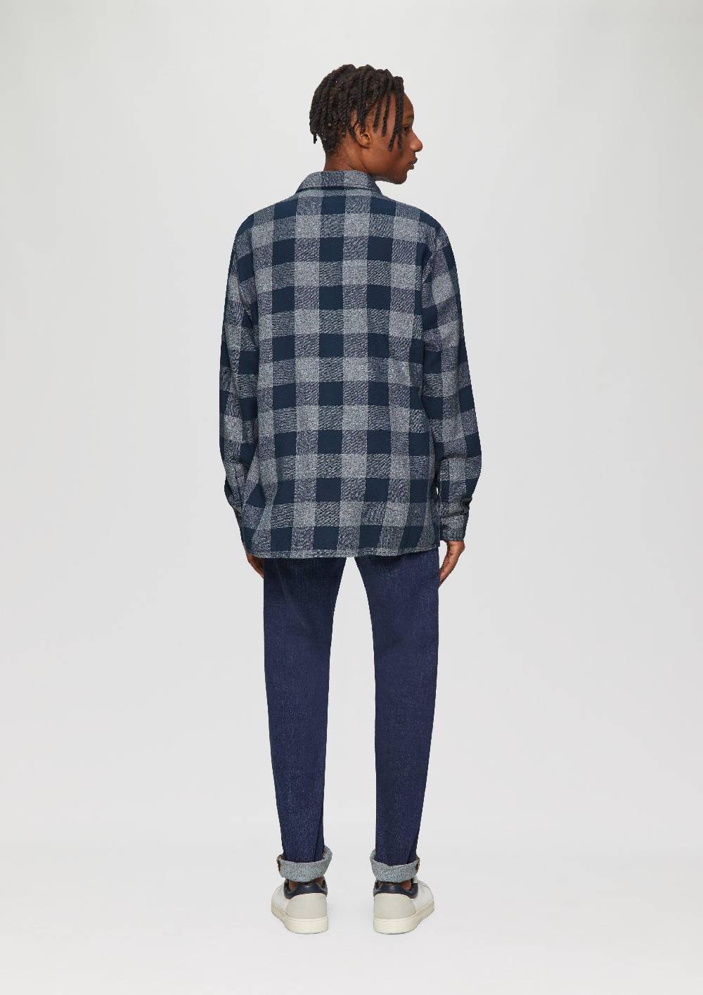 S.Oliver Regular Fit: Kariertes Hemd Mit Brusttasche