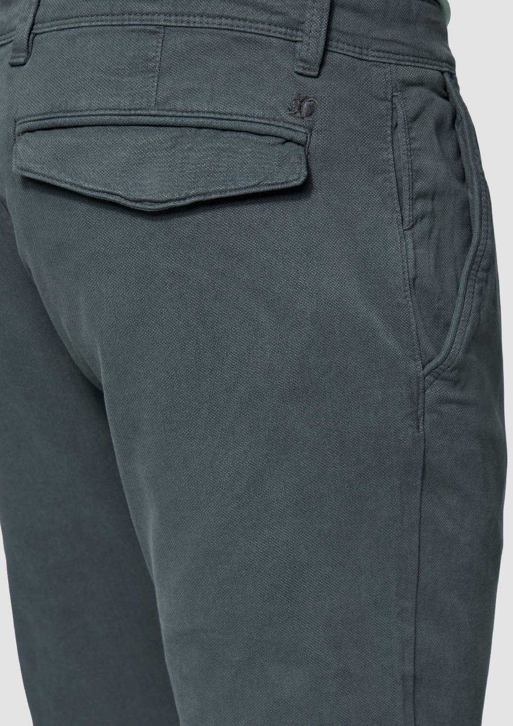 S.Oliver Regular Fit: Strukturierte Chino Aus Baumwollstretch