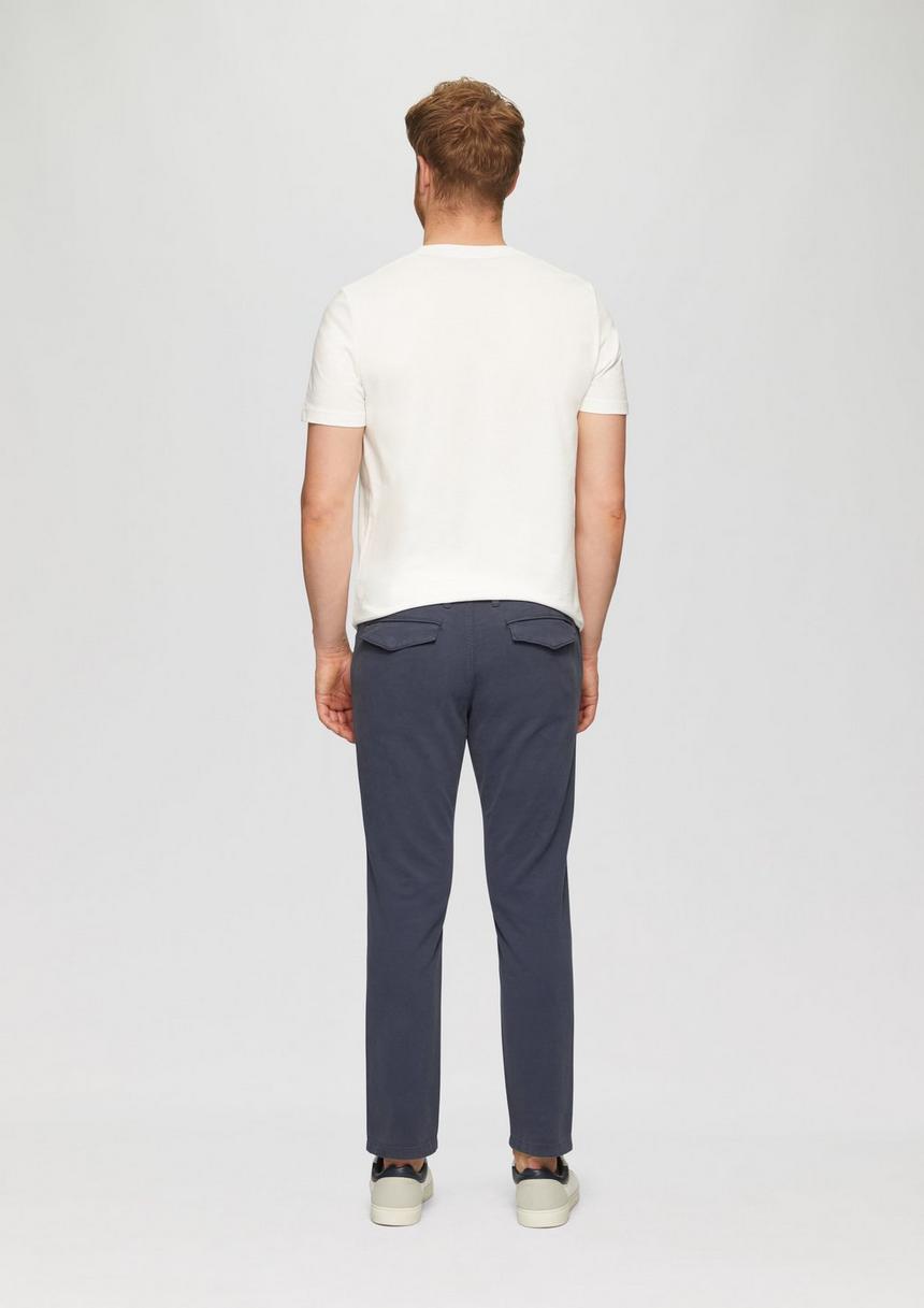 S.Oliver Regular Fit: Strukturierte Chino Aus Baumwollstretch