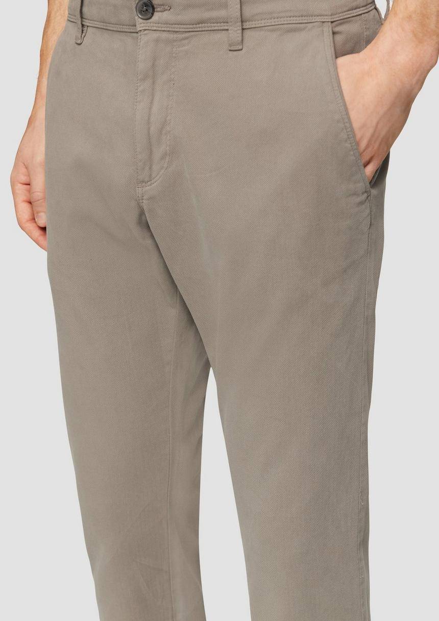 S.Oliver Regular Fit: Strukturierte Chino Aus Baumwollstretch