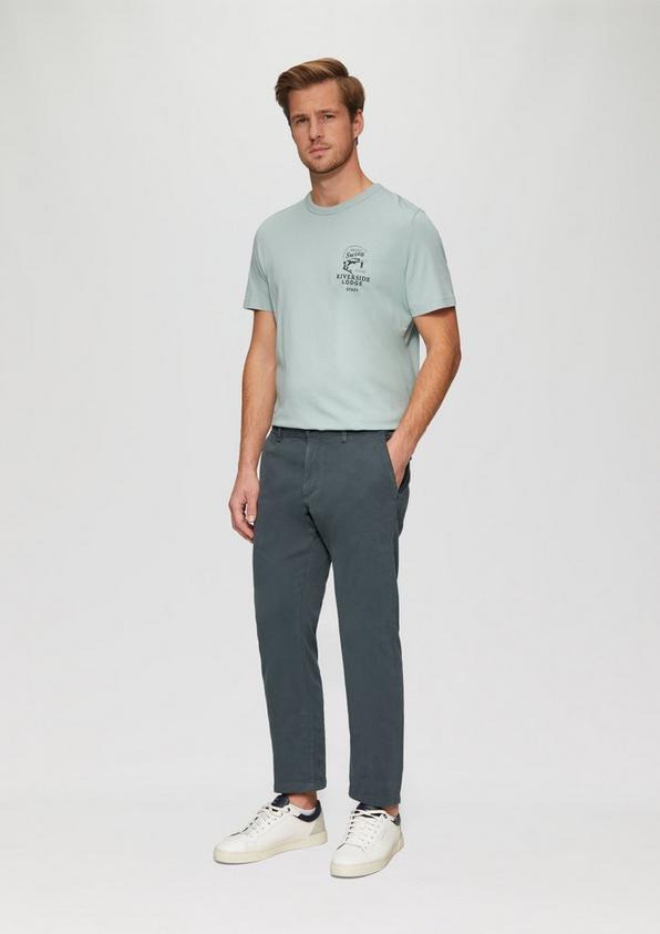 S.Oliver Regular Fit: Strukturierte Chino Aus Baumwollstretch