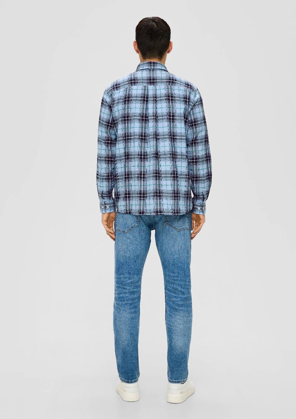 S.Oliver Regular: Langarmhemd Mit Button-down-Kragen