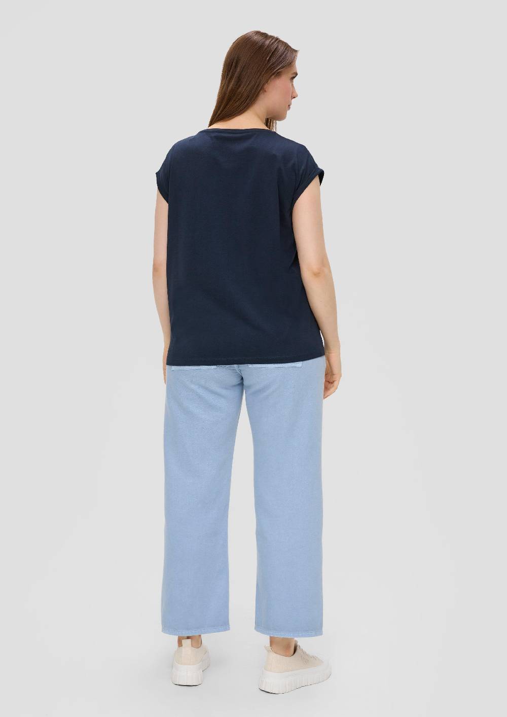 S.Oliver Relaxed-Fit-Shirt Aus Baumwolle Mit Frontprint