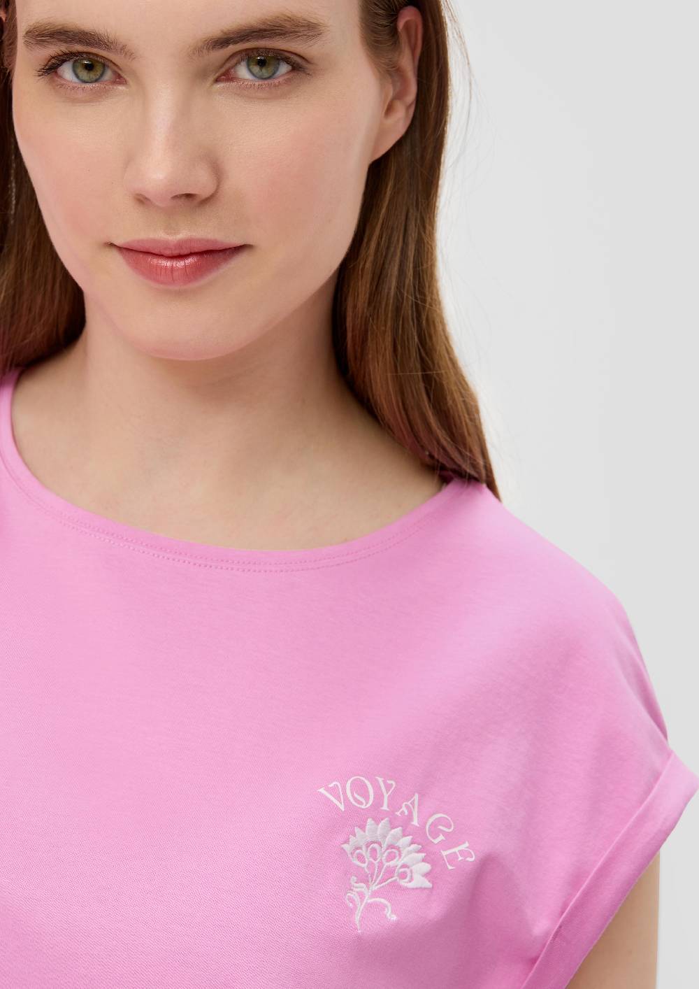 S.Oliver Relaxed-Fit-Shirt Aus Baumwolle Mit Frontprint