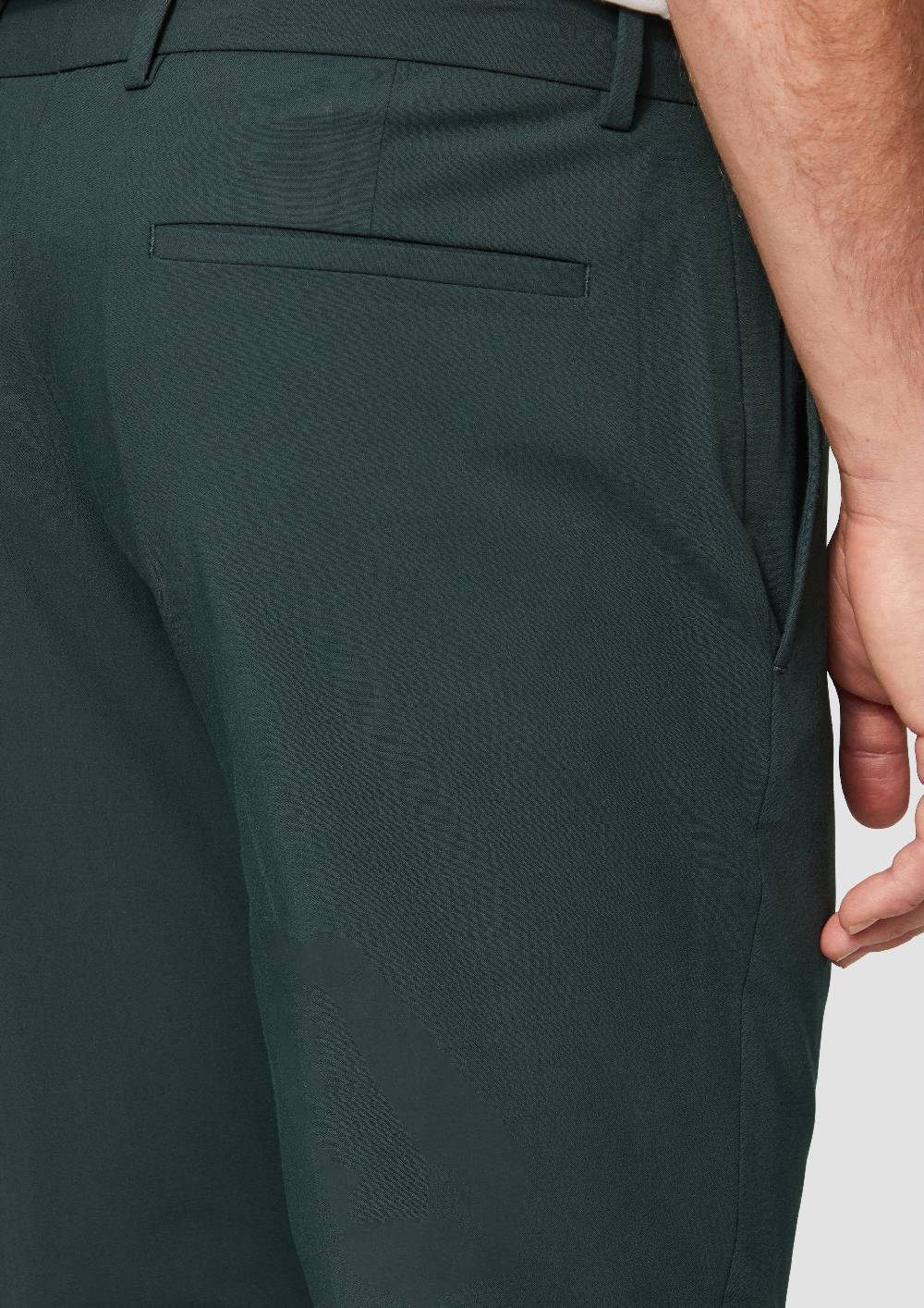 S.Oliver S.O PURE: Hochelastische Anzughose In Wolloptik