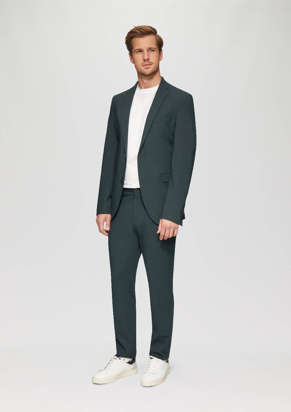 S.Oliver S.O PURE: Superelastisches Anzugsakko In Wolloptik