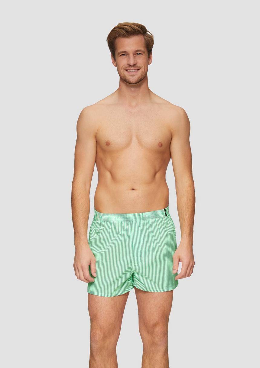 S.Oliver 2er-Pack Boxershort aus reiner Baumwolle