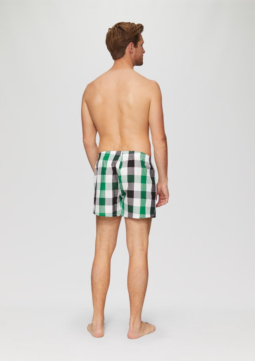 S.Oliver 2er-Pack Boxershorts Mit Karo-Muster