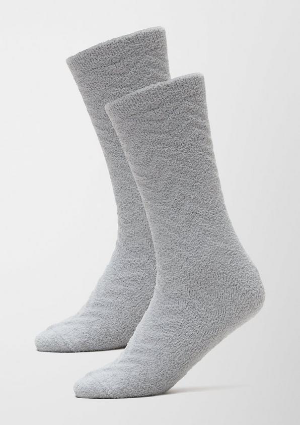 S.Oliver 2er-Pack Kuschelsocken mit Struktur