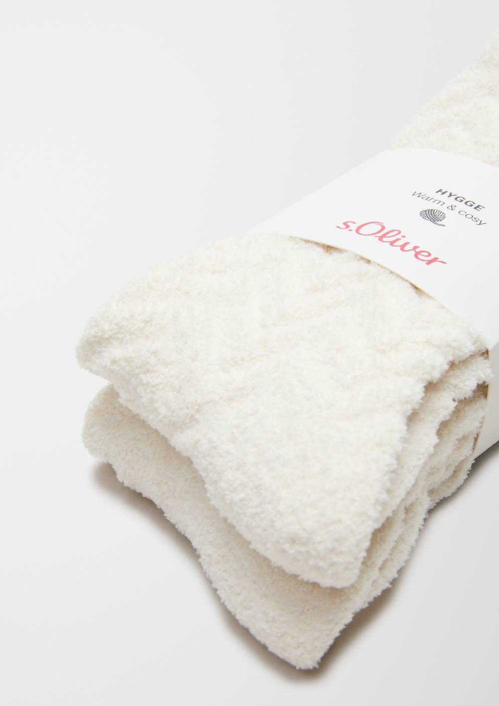 S.Oliver 2er-Pack Kuschelsocken Mit Struktur
