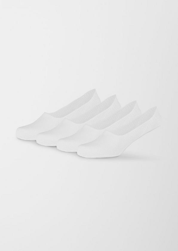 S.Oliver 4er-Pack Füßlinge