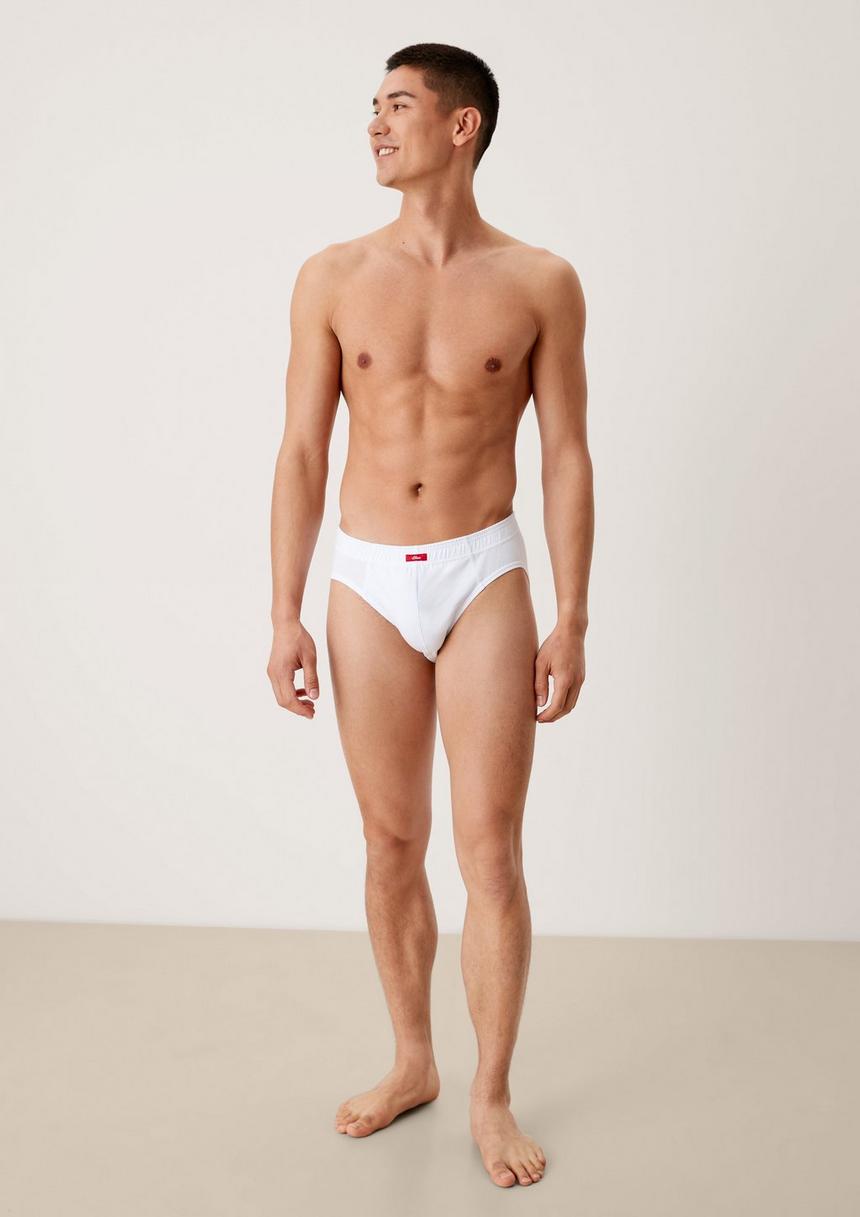 S.Oliver 7er-Pack Baumwoll-Slip Mit Logo