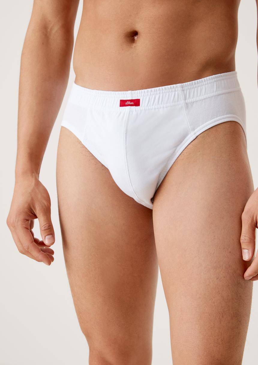 S.Oliver 7er-Pack Baumwoll-Slip Mit Logo