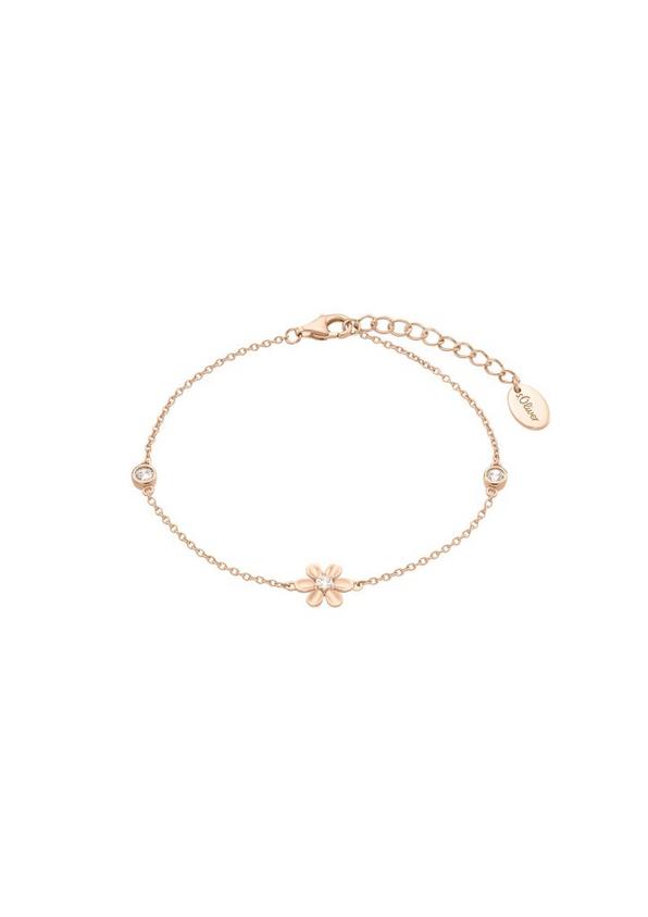 S.Oliver Armband in Blumen-Optik