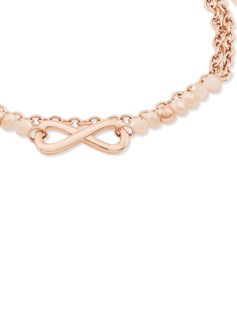 S.Oliver Armband 'Infinity' Aus Edelstahl