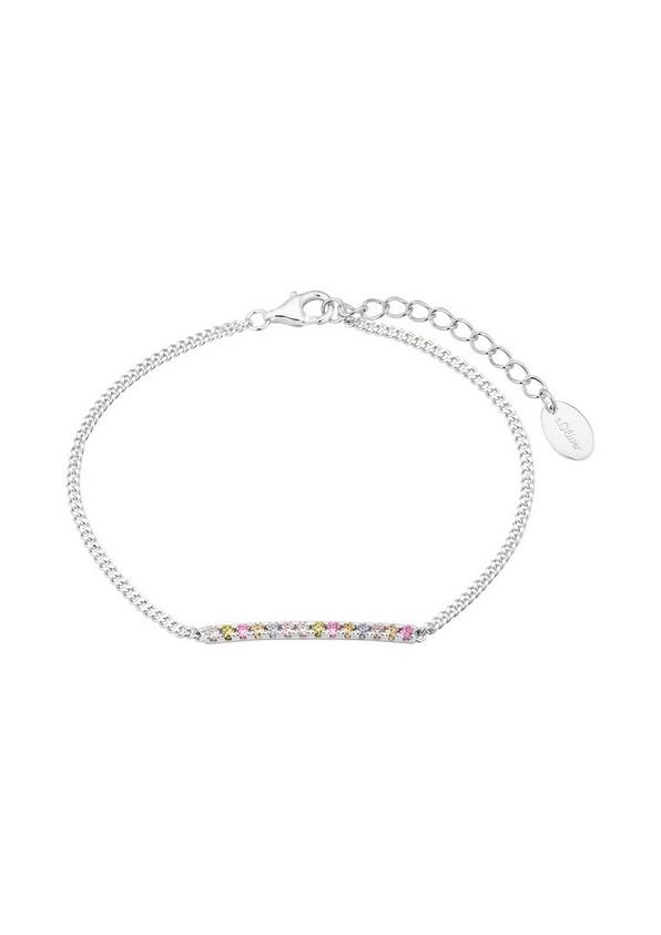 S.Oliver Armband mit buntem Zirkonia-Detail