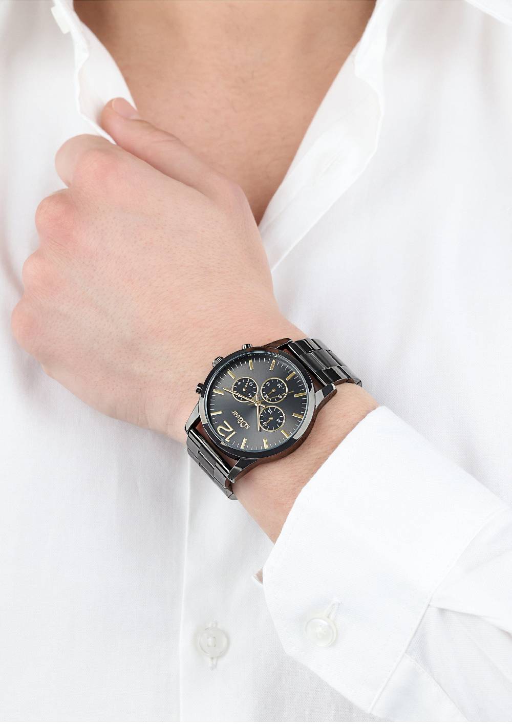 S.Oliver Armbanduhr Mit Metallband