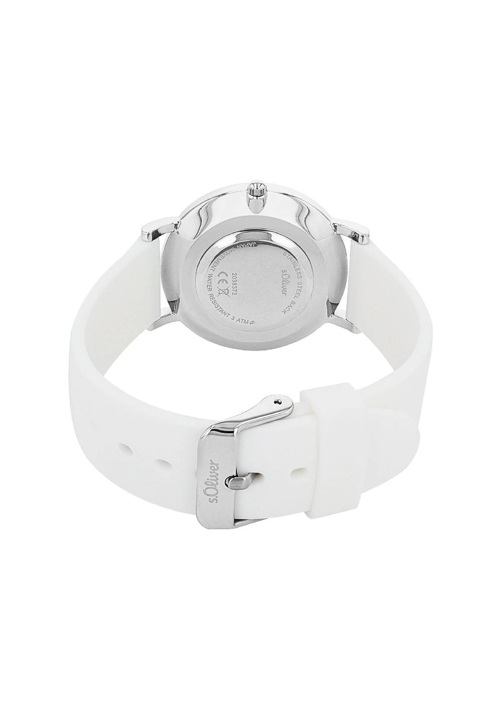 S.Oliver Armbanduhr Mit Silikonband