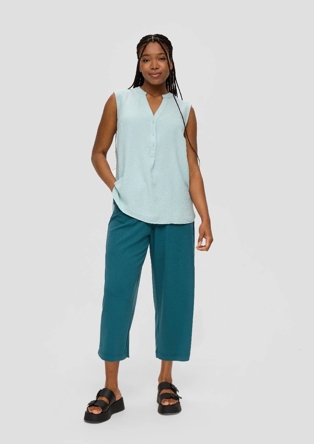 S.Oliver Ärmellose Bluse