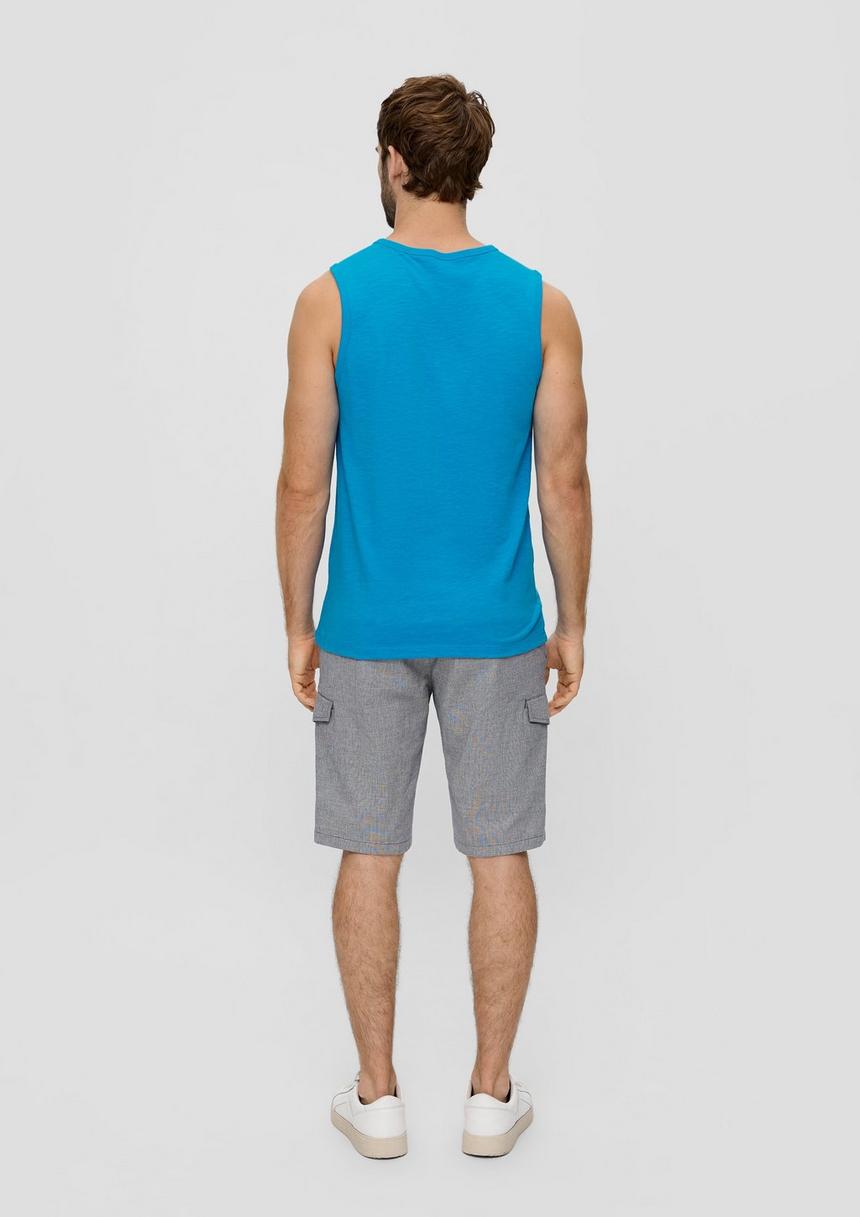 S.Oliver Ärmelloses Shirt Aus Baumwolle