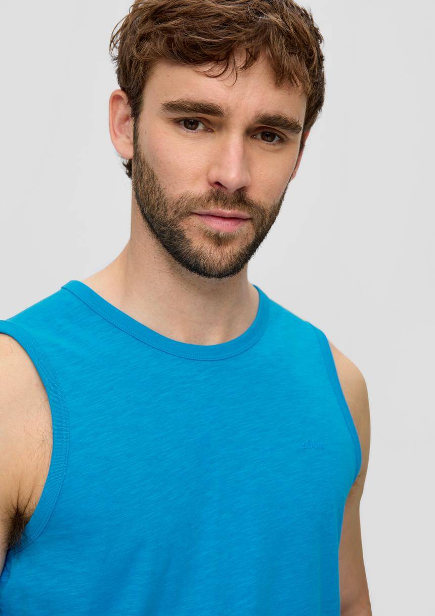 S.Oliver Ärmelloses Shirt Aus Baumwolle