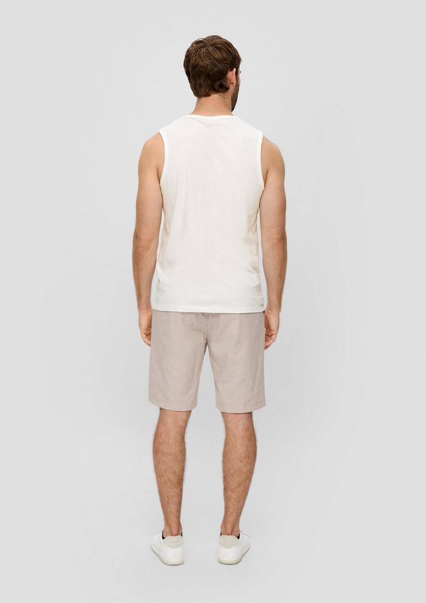 S.Oliver Ärmelloses Shirt Aus Baumwolle